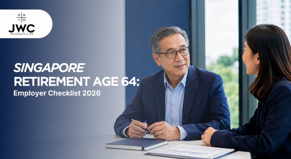 Singapore employer discussing re-employment plans with a senior employee